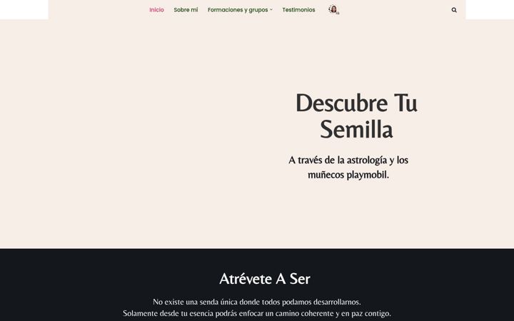 Screenshot of descubretusemilla.com