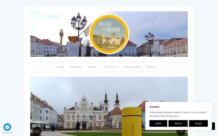Екранна снимка на descultaprintimisoara.ro