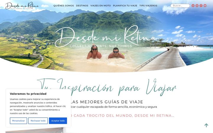 Screenshot of desdemiretina.com