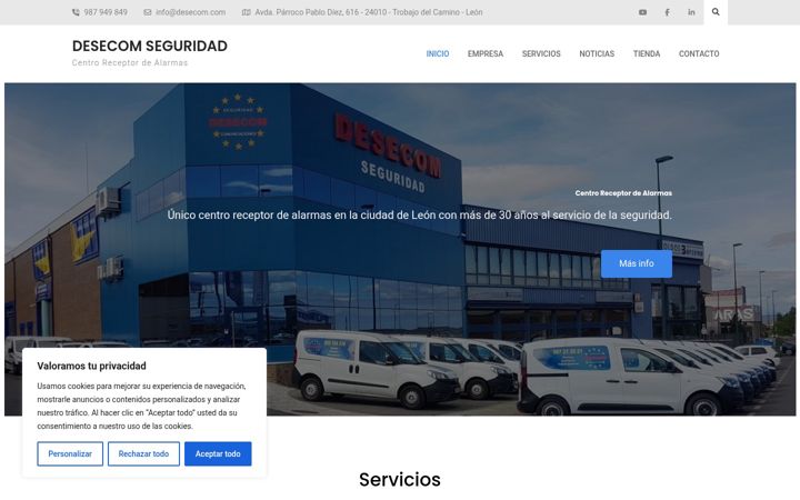 Screenshot of desecom.com