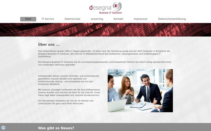 Screenshot of desegna.de
