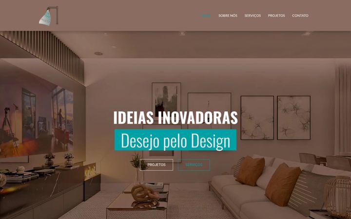 Posnetek zaslona desejocriativo.com.br
