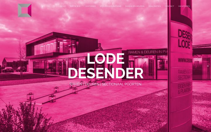 Screenshot of desender.be