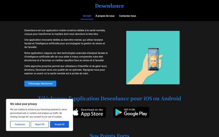 Screenshot of desenlance.com