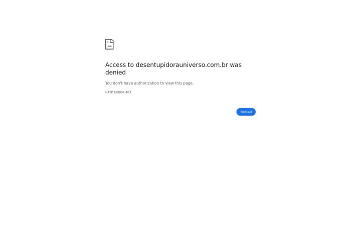 Captura de ecrã de desentupidorauniverso.com.br