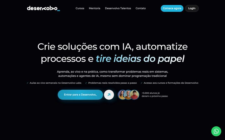 Screenshot of desenvolvo.com