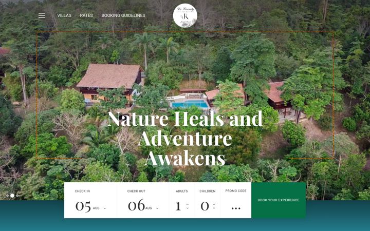 Screenshot of deserenity.com