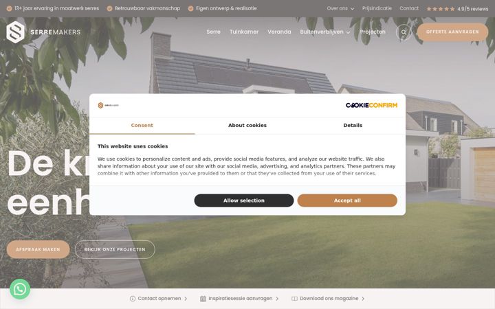 Screenshot of deserrespecialist.com