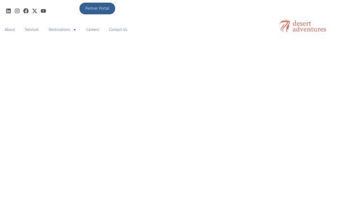 Screenshot of desertadventures.com