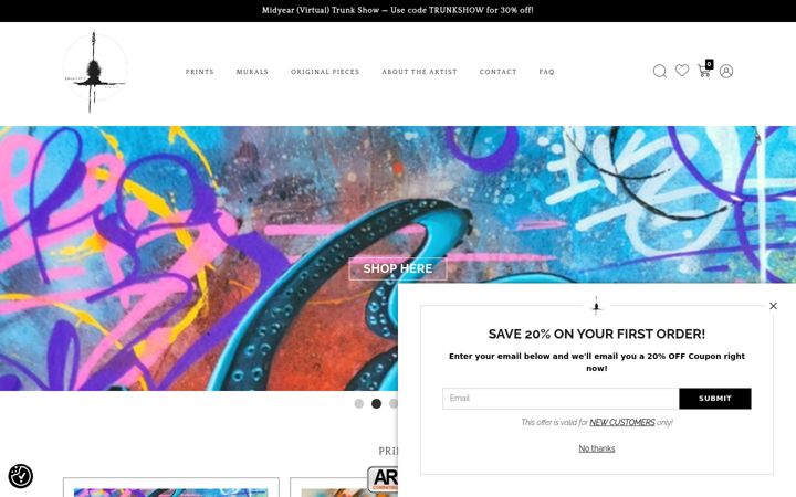 Screenshot of desertgrit.com