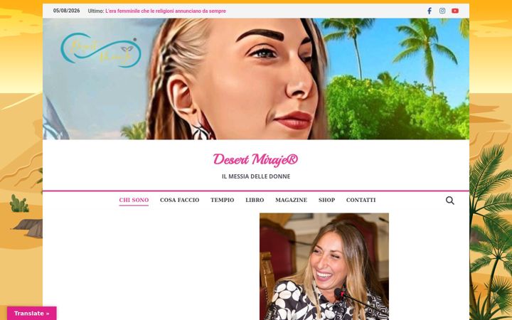 Screenshot of desertmiraje.it