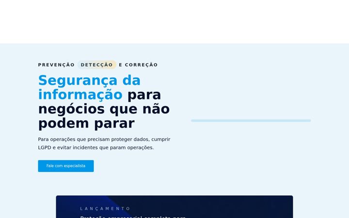 Captura de ecrã de deserv.com.br