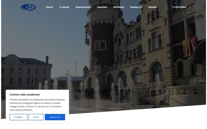 Screenshot von desetka-celje.si