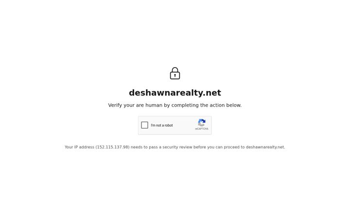 Captură de ecran a deshawnarealty.net