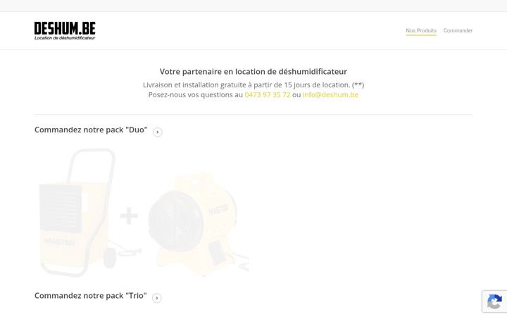 Screenshot of deshum.be