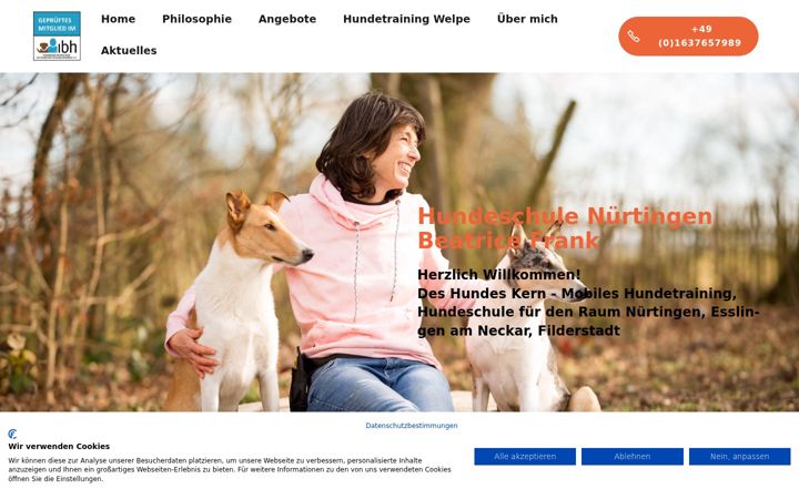 Screenshot of deshundeskern.de