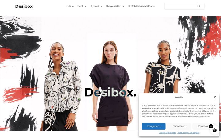 Zrzut ekranu desibox.hu