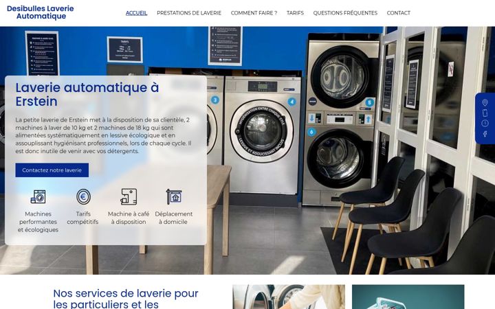 Screenshot of desibulleslaverieautomatique.fr