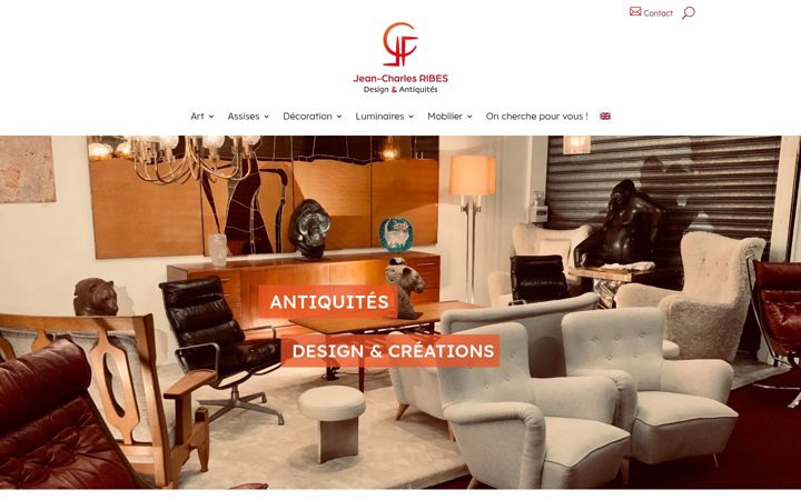 Screenshot of design-antiquites.fr