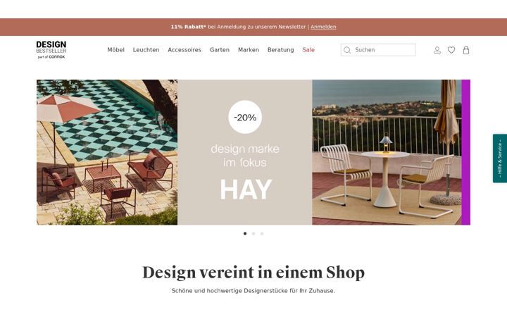 Screenshot of design-bestseller.de