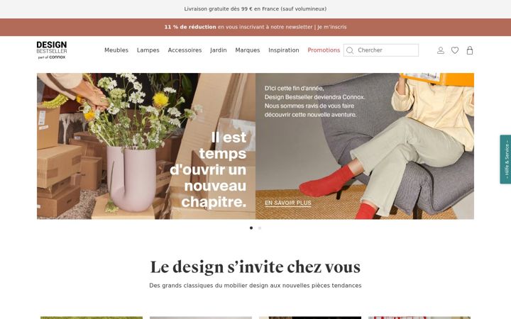Screenshot of design-bestseller.fr