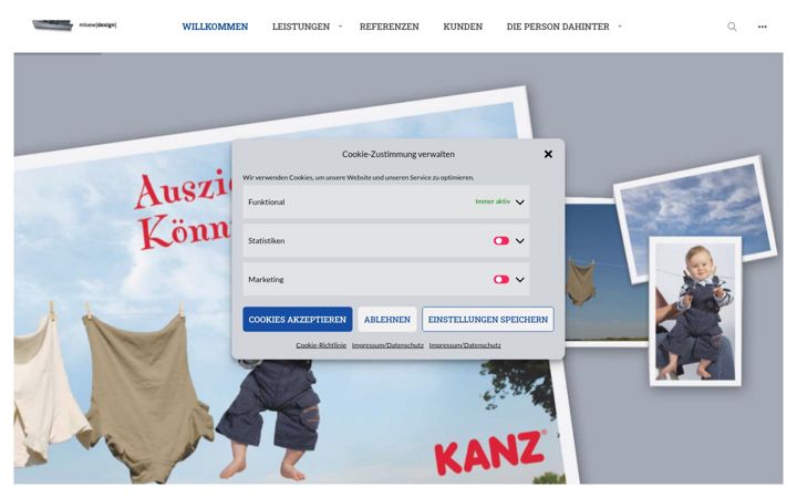 Screenshot of design-by-loew.de