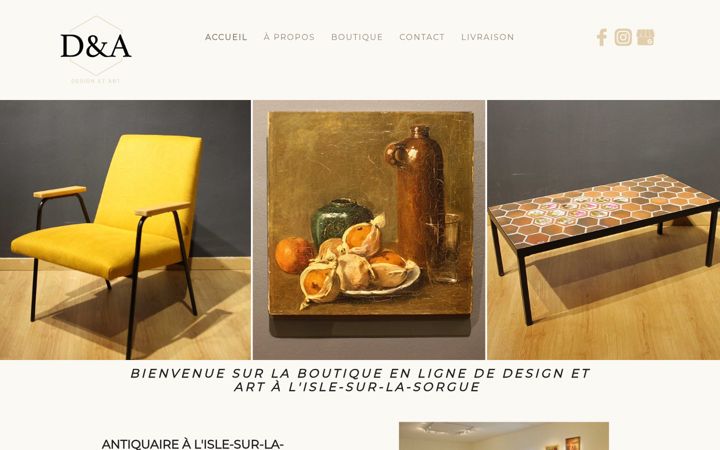 Screenshot of design-et-art.com