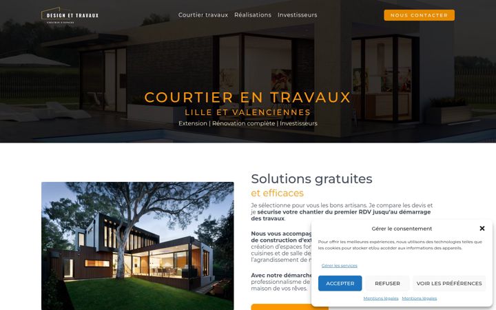 Zrzut ekranu design-et-travaux.fr