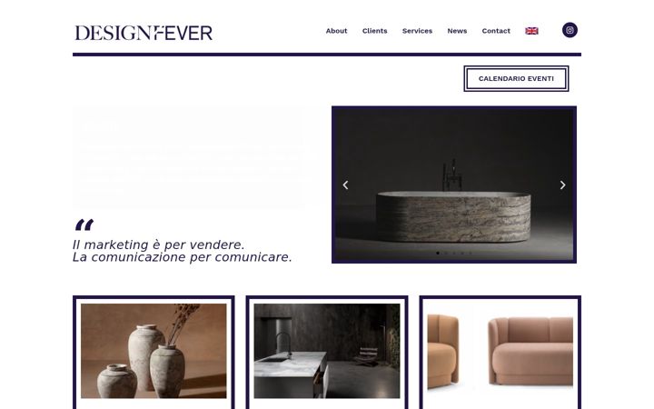 Screenshot of design-fever.com