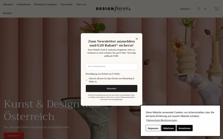 Screenshot of design-foyer.com