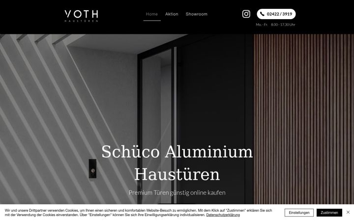 Screenshot of design-haustuer.de