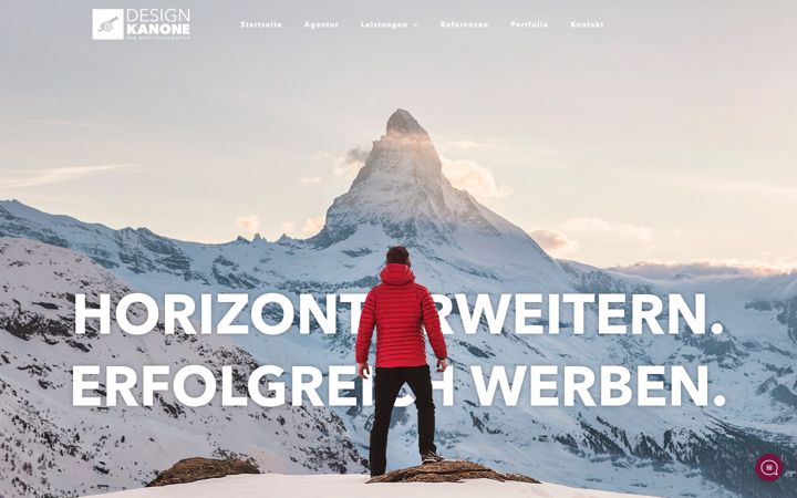 Screenshot of design-kanone.de