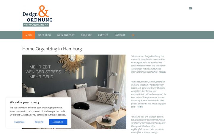 Screenshot of design-ordnung.de