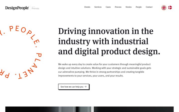 Screenshot of design-people.com