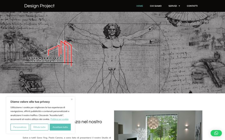 Screenshot of design-project.it