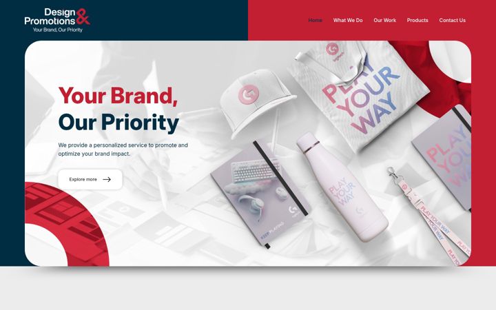 Screenshot of design-promotions.com