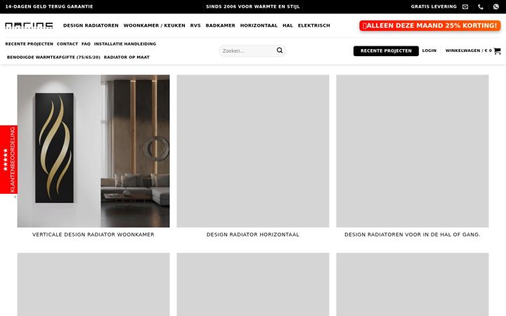 Skærmbillede af design-radiator.nl