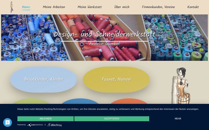 Screenshot of design-schneiderwerkstatt.de