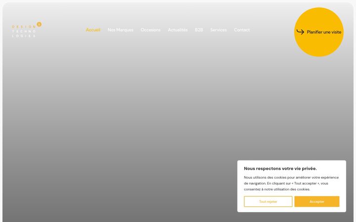 Screenshot of design-technologies.fr