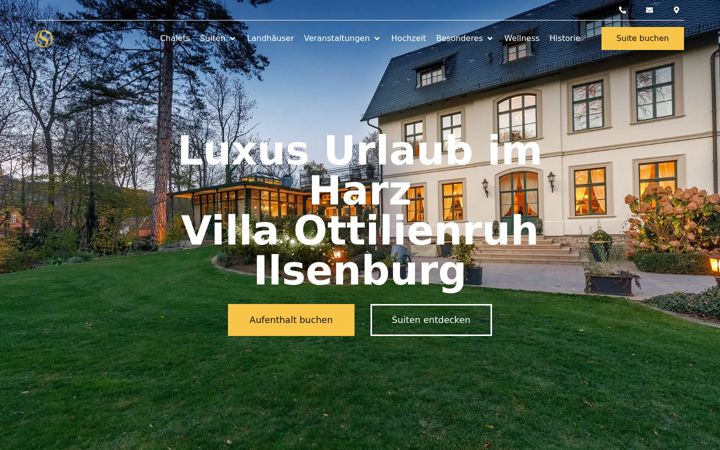 Screenshot of design-villa-ottilienruh.de