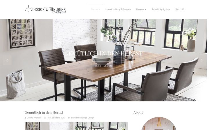 Screenshot of design-wohnideen.de