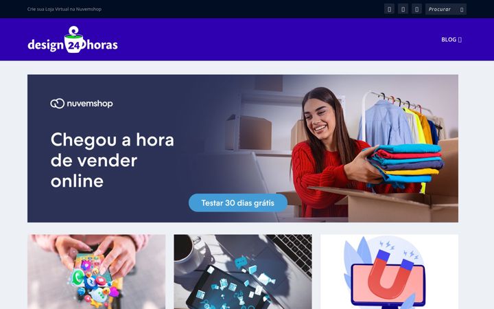 Captura de ecrã de design24horas.com.br