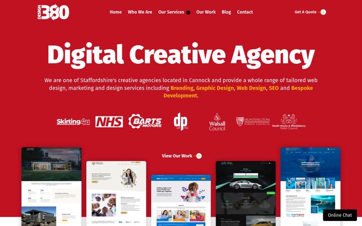 Screenshot of design380.com