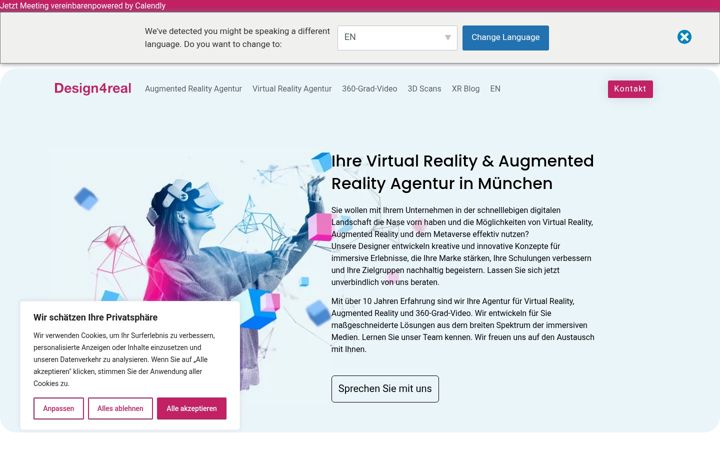 Screenshot of design4real.de