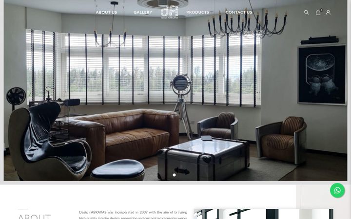 Screenshot of designabraxas.com