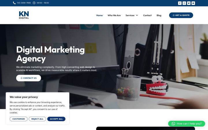 Screenshot of designandoptimize.com
