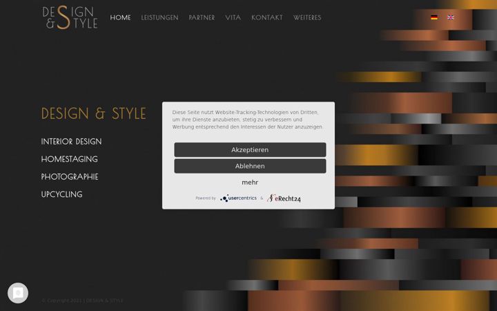 Screenshot of designandstyle.eu