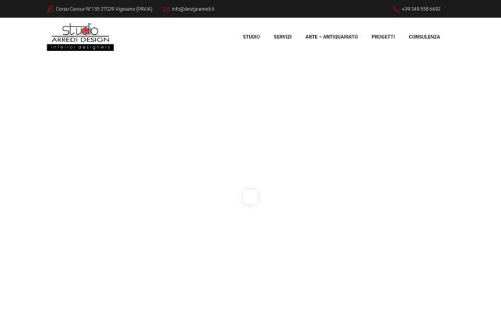 Screenshot of designarredi.it
