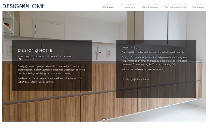 Screenshot of designathome.be
