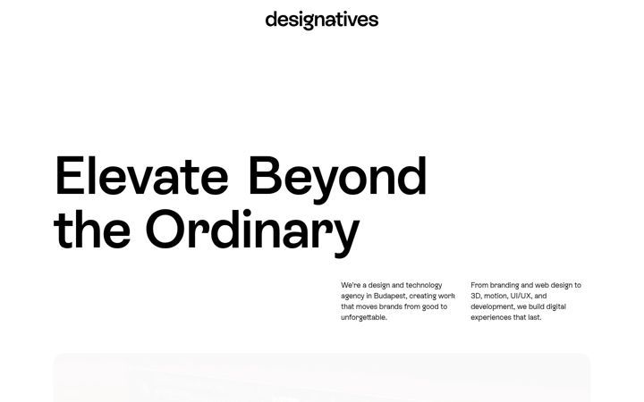 Screenshot of designatives.com